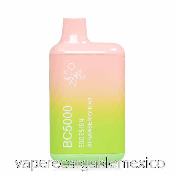 Vape Recargable Bc5000 Desechable Fresa Kiwi